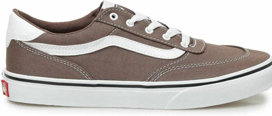 Vans Kids' Brooklyn LS Low-Top Sneakers | Unisex Casual Shoes for Boys & Girls | Durable Fashion Footwear