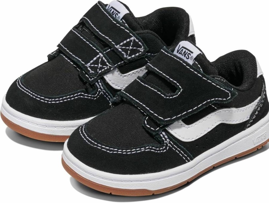 Vans Kids' Ryland LS V Sneakers - Classic Canvas Slip-On Shoes for Boys and Girls