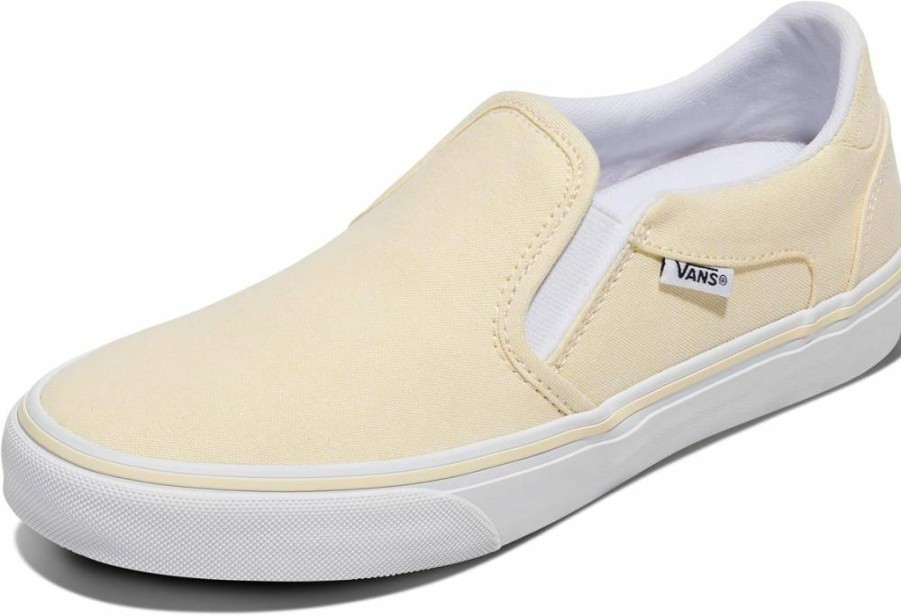 Vans Women's Asher Deluxe Slip-On Sneakers - Comfortable Casual Shoes for Women