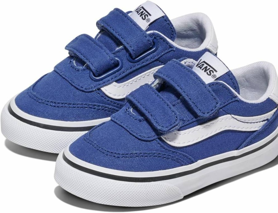 Vans Kids' Brooklyn Low-Top Sneakers - Classic LS V Style Children's Shoes