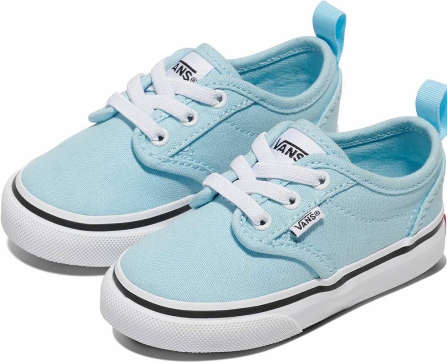 Vans Kids' Atwood Slip-On Sneakers - Comfortable Canvas Shoes for Boys and Girls